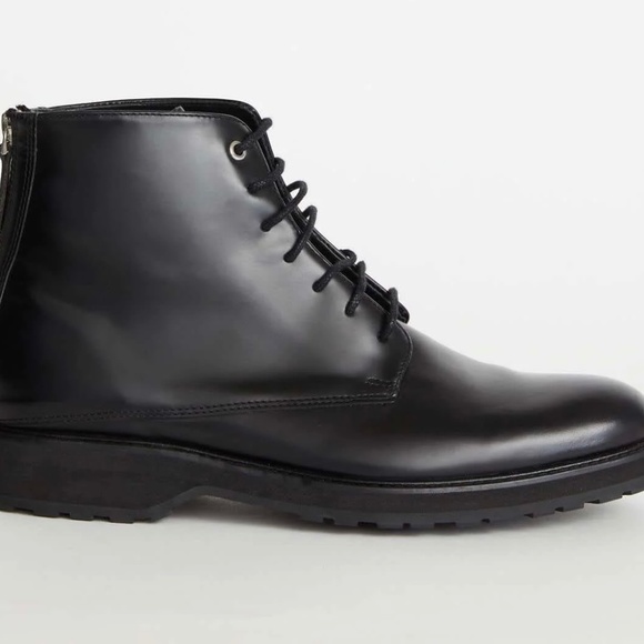 Want Les Essentiels Montoro High Lug-Sole Derby Boot - Black / Size 46 main image 4